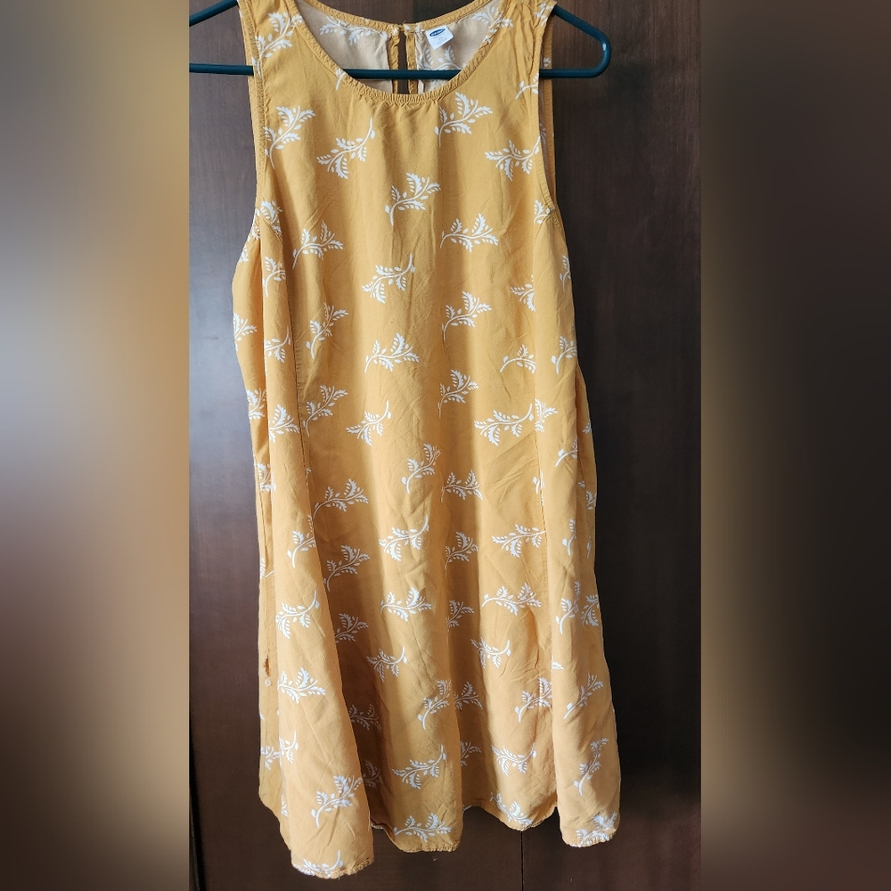 Floral Yellow Dress